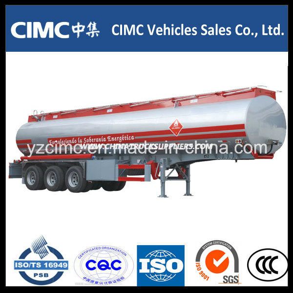 42cbm Aluminum Alloy Fuel Tanker 