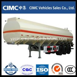 Cimc 3 Axles 40 Cbm Oil Fuel Tank Trailer