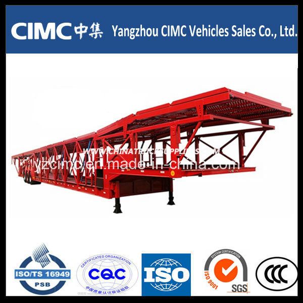 Cimc 2 Axle 3 Axle Car Carrier Semi Trailer 