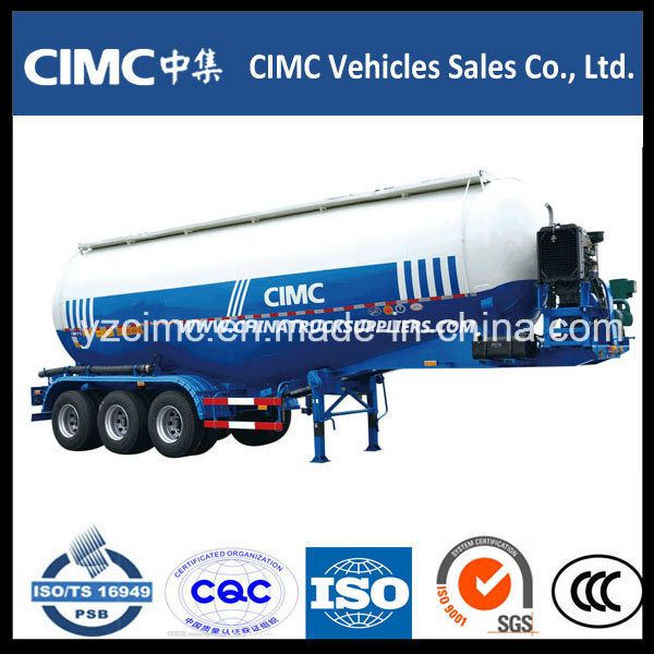 Cimc 3 Axles Bulk Cement Tank Trailer 