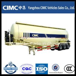 Cimc 3 Axle Bulk Cement Tanker Semi Trailer