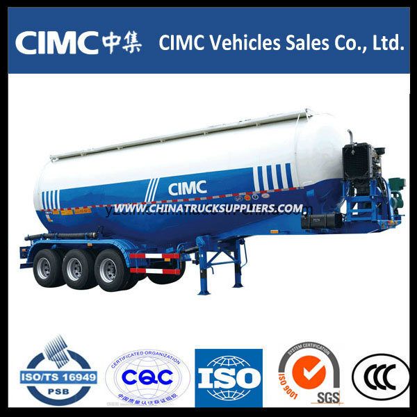 Best Selling Cimc 70 Ton Bulk Cement Tank Trailer for Africa 