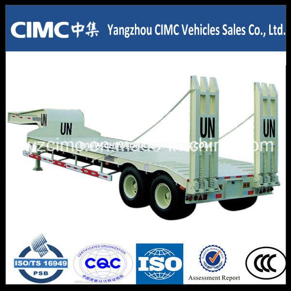 Cimc Low Bed / Low Bed Semi-Trailer 