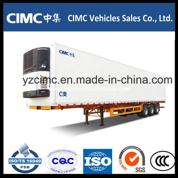 Cimc 13m 40feet Food Refrigerated Trailer 