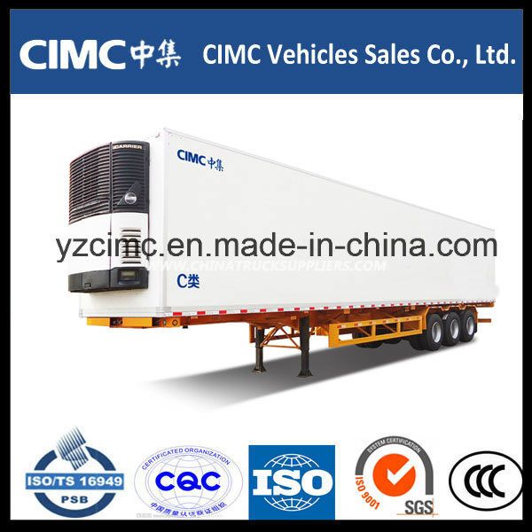 Cimc 3 Axles Refrigerated Trailer for Sale 