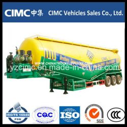 Cimc 55ton 3 Axles Bulk Cement Trailer / Power Tanker / Cement Bulker
