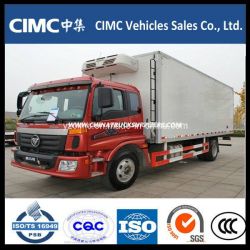 Foton 4X2 Cooling Van Trucks for Sale Refrigerator Box Truck