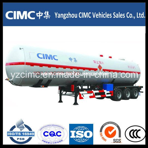 58000L Tri-Axle LPG Tank Trailer 