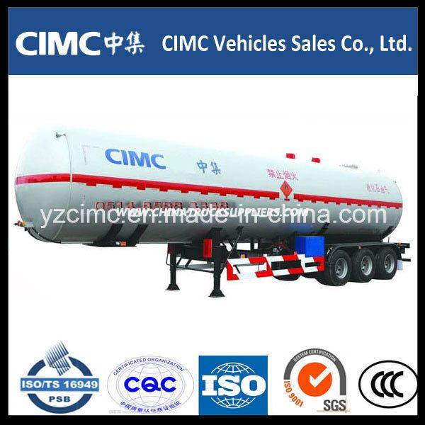 Cimc 3 Axle LPG Tank Trailer 