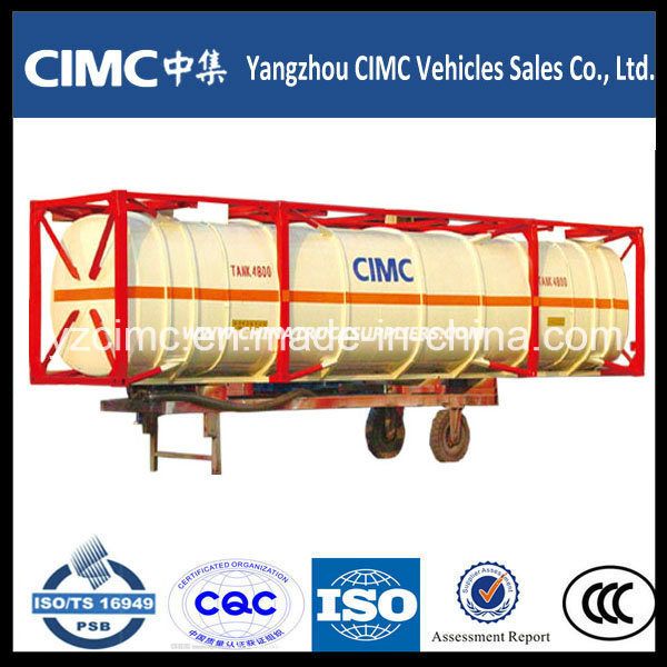 Cimc LPG Storage Tank 40 Feet ISO Tank Container 