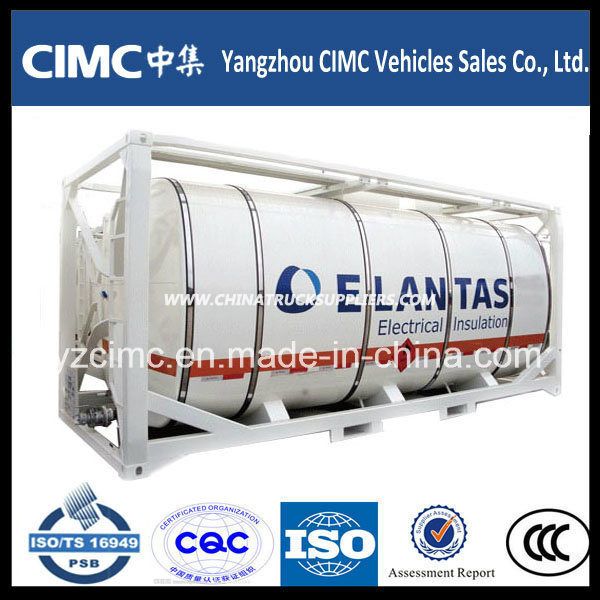 20ft 40ft Liquid Gas Storage ISO Tank Container 