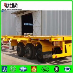 Tri Axle 50 Ton Container Chassis Skeleton Truck Trailer