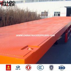 China Made Flatbed Semi Trailer Sale to Africa