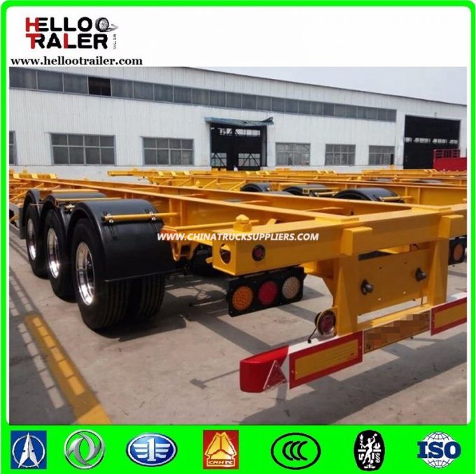 Factory Manufacture New Skeleton Trailers Sale 