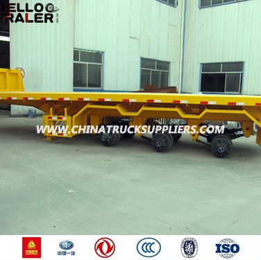 40ton 3 Axles 40 Feet Flatbed Trailers for Sale 