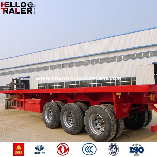 Container Truck Trailer Height 1550mm Ground Clearance 