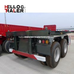 Lowest Price 20FT 40FT Container Chassis Trailer, Skeleton Semi Trailer