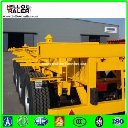 40t-60t Container Chassis Q345b Steel Skeleton Truck Trailer