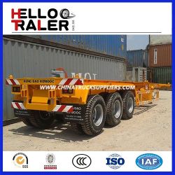 Promotion 3 Axles 40FT Skeleton Semi Trailer for Sale