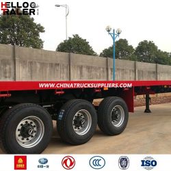 40FT Transport Container Flatbed Semi-Trailer for Sale