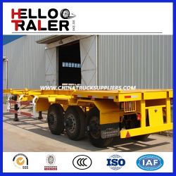 New Tri-Axle 40FT Skeleton Trailer with Container Locks