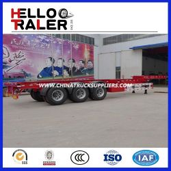 2016 New 40FT Tri Axles Skeleton Container Trailer for Sale