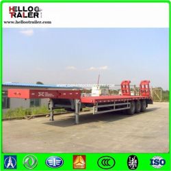 Heavy Load 50 Tons Low Bed Trailer