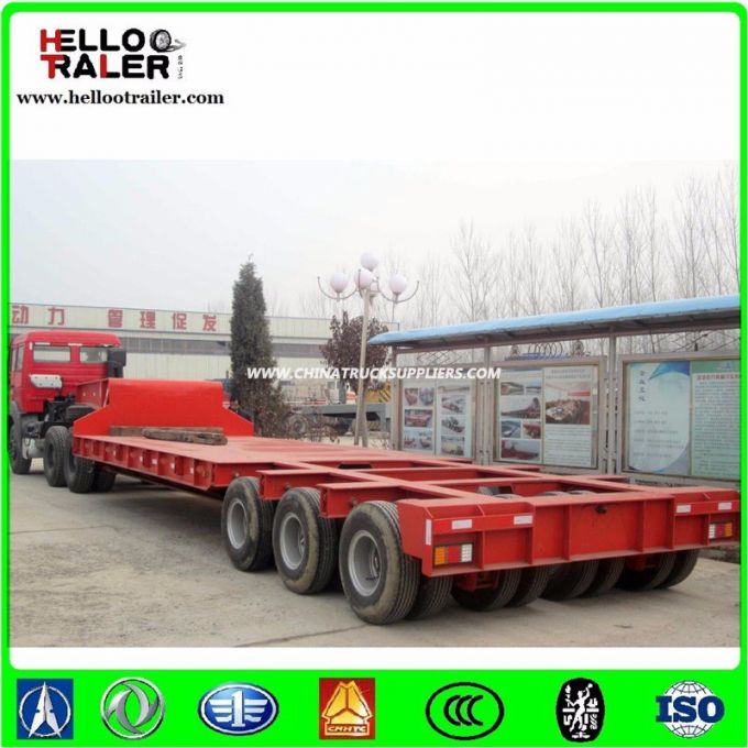 3 Lines 6 Axles 100 Ton Multi Axle Trailer for Sale 