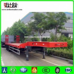 China Made 45 Tons Low Bed Trailer
