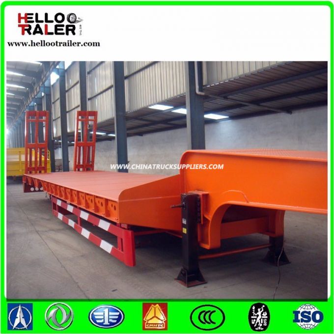 for Kenya 3 Axle 60 Ton Lowbed Trailer Images 1