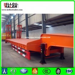 for Kenya 3 Axle 60 Ton Lowbed Trailer