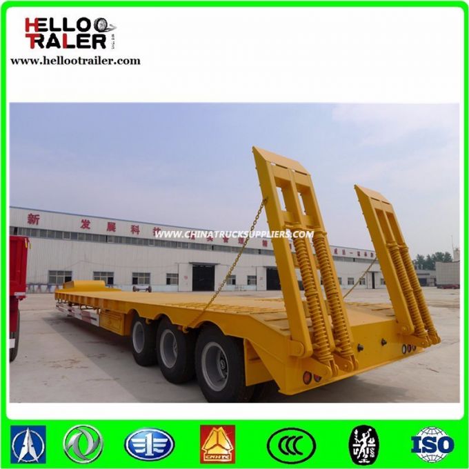 Tri-Axle 50ton~60ton Lowbed Trailer 