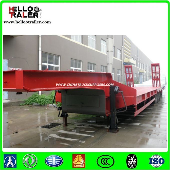 Heavy Machine Transportation Lowbed Trailers for Sale 