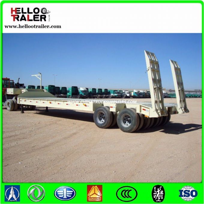 Wind Blade Transport Extendable Semi Trailer 