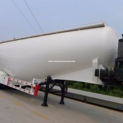 Chinese 3 Axle 60cbm Cement Bulk Tanker Truck Semi Trailer