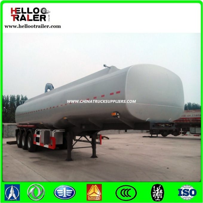 3 Axle 45cbm Utility LPG Tank Semi Trailer 