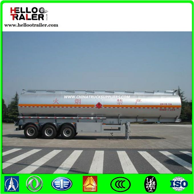 High Pressure 3 Axles 45m3 LPG Tanker Trailer 