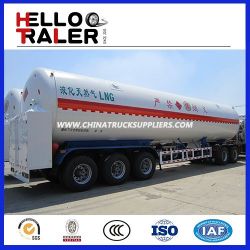 China Made Good Price 3 Axle 52.6 M3 Lngtrailer