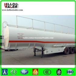 Chinese Aluminum Alloy 60000 Liters 3 Axle Fuel Tank Truck Semi Trailer for Sale