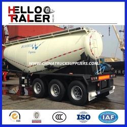 Three Axles 40cbm Cement Tanker with Compressor