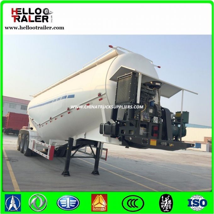 60ton 50cbm Lime Powder Transport Tanker 