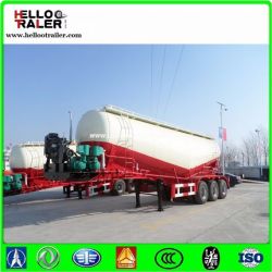 45cbm 50ton Bulk Cement Powder Tanker Truck Trailer