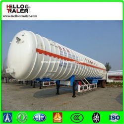 China Trailer Manufacturer LNG Gas Tanker Trailer