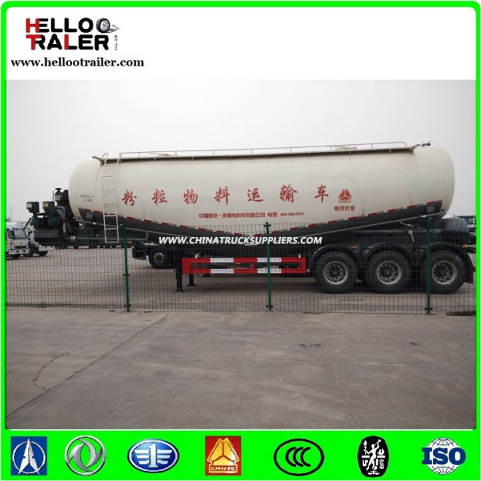 45cbm Dry Powder Bulk Cement Tank Trailer 