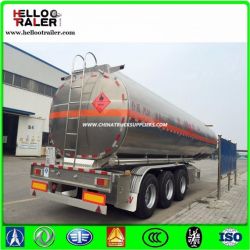 Tri-Axle 45000 Litres Diesel Fuel Petrol Tank Semi Trailer