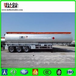 3 Axle 60000L Carbon Steel Oil Fuel Petrol Tanker