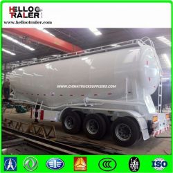 45000kg 40cbm Dry Bulk Cement Powder Tanker Trailer