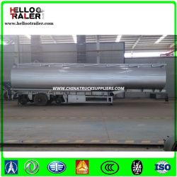 Tri-Axle 42000 Liters Fuel Tanker Semi Trailer with Air Suspension Fuel Tank