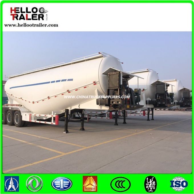 Bulker Cement Transport 60 Ton Bulk Powder Tank Trailer 