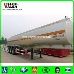China Tri Axle 45000 Liters Oil Tank Semi Trailer